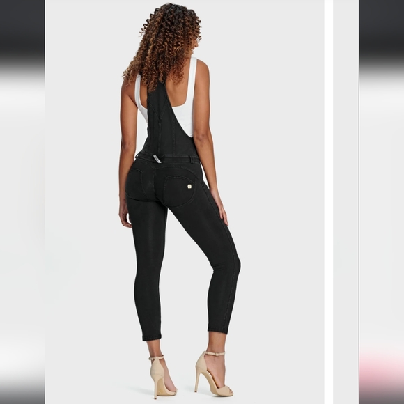 Freddy WR.UP® Denim sculpting overalls size US 10 - Picture 2 of 13